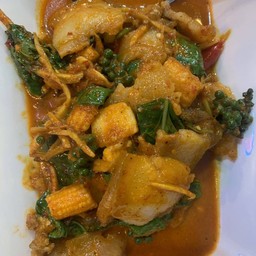 ผัดเผ็ดหมูป่า