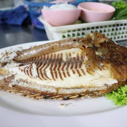 ปลาทับทิมเผา