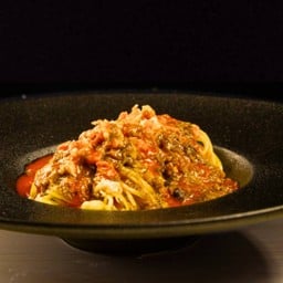 บะหมี่มันปู สูตรหม่าล่า 麻辣蟹肉面