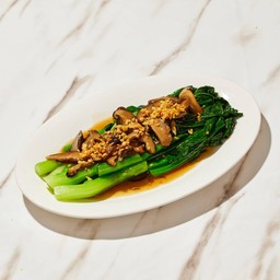 คะน้าฮ่องกงผัดน้ำมันหอย