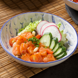 ยำแซลมอน / Spicy Salmon Salad