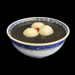 ซุปงาดำบัวลอย