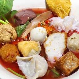 ก๋วยเตี๋ยวเย็นตาโฟต้มยำ