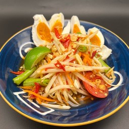 ตำไทย ไข่เค็ม