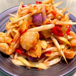 ตำแคปหมูปลาร้า