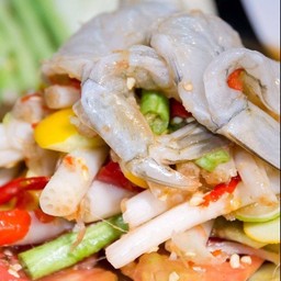 17.ตำลาวสายบัวกุ้งสด