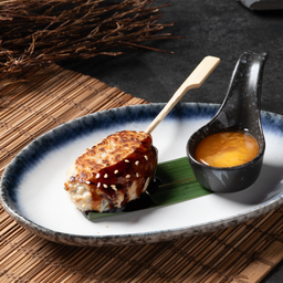 ลูกชิ้นไก่ย่างสึคุเนะย่างเกลือ/เทอริยากิ / Tsukune with Salt or Teriyaki