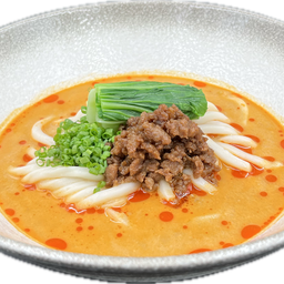 Spicy Sesame Tantanmen Udon With Minced Pork (Hot)