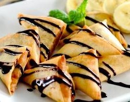 ซาโมซ่าไส้กล้วย