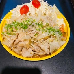 Stir-fried pork with salt sauce