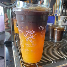 อเมริกาโน่น้ำส้ม Ice Americano Orange Juice