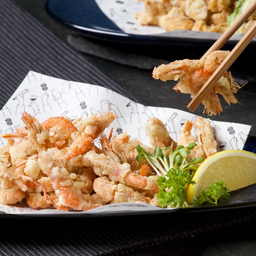 กุ้งฝอยทอดคาราเกะ / Kawa Ebi Karaage