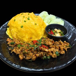 72.ข้าวไข่ข้นกระเพรา