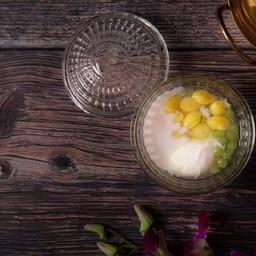 บัวลอย+แปะก๊วย+ไข่หวาน