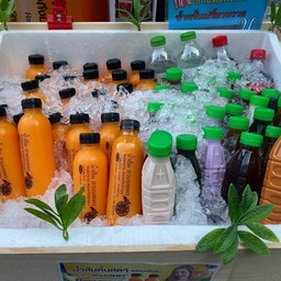 นำ้ส้มบรรจุขวด