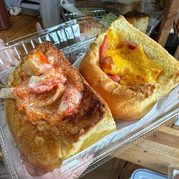 ปูอัดน้ำสลัดไข่กุ้ง