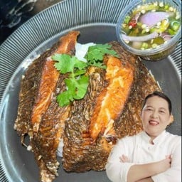 ข้าวปลานิลแกะ+น้ำจิ้มสูตรเด็ด 🐠🐠🐠