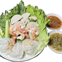 เมี่ยงกุ้ง+หมูยอ