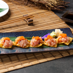 ทาร์ทาร์แซลมอนและทูน่า / Salmon Tuna Tartar