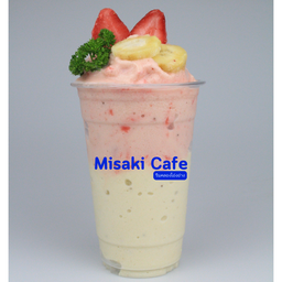 กล้วยหอมนมสดสตอว์เบอร์รี่