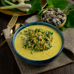 แกงคั่วหอยขม ใบชะพลู