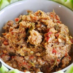 น้ำพริกปลาทู+ชุดผัก