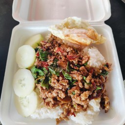 ข้าวกระเพราหมู