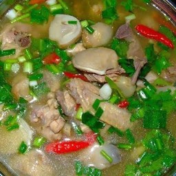 ต้มยำเครื่องในไก่