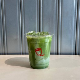 Iced matcha Latte
