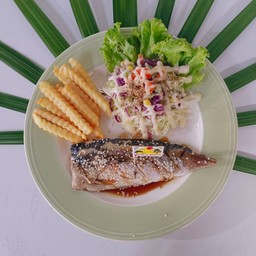 สเต็กปลาซาบะ