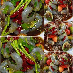 ตำปูปลาร้ากุ้งสด