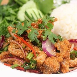 พิเศษ ข้าวหมูทอดแซ่บ