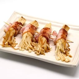 เห็ดเข็มทองผันเบคอน