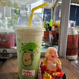 ชาเขียว - เย็นนมสด