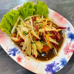Papaya Salad With Crab And Pickled Fish