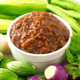 ปลาร้าสับ ผัดสุกหอมๆ