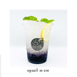 น้ำบลูเบอร์รี่ อิตาเลียนโซดา