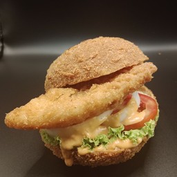 แป้งเบอร์เกอร์ทอด ปลาทอด