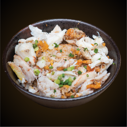 1008 ข้าวผัดกระเทียมปูม้า