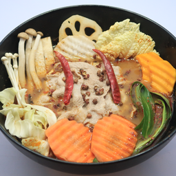 สุกี้หม่าล่าเนื้อ (ใส่นม)