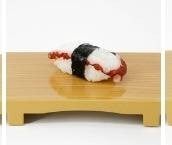 ข้าวปั้นหน้าปลาหมึกยักษ์ 1 คำ
