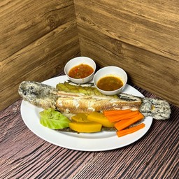 ปลาช่อนเผา