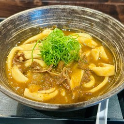 Beef curry udon