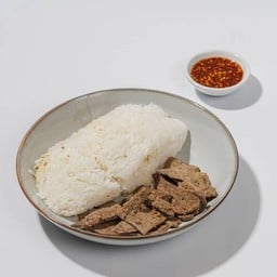 ข้าวราดตับใส่ถุง