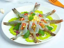 กุ้งแช่น้ำปลาา