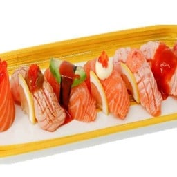 503.Salmon sushi moriawase