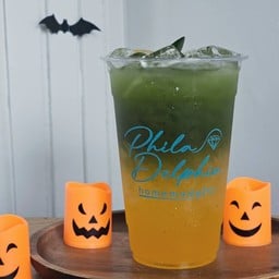 น้ำส้มมะปี๊ด(ส้มจี๊ด)น้ำผึ้งมัจฉะ