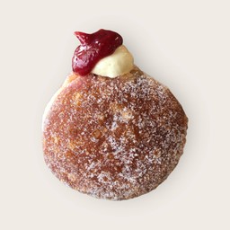 Strawberry Rhubarb Custard