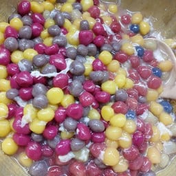 บัวลอยธรรมดา (แป้งล้วน)