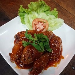 ปีกไก่เหล้าแดง